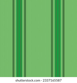 Textile stripe vector of background fabric pattern with a texture lines seamless vertical in green and lime colors.