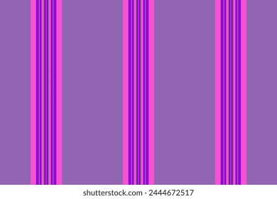 Textile stripe vector of fabric background vertical with a pattern seamless texture lines in purple and violet colors.