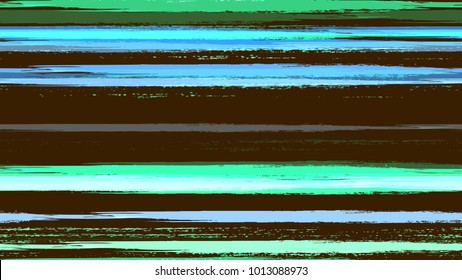 Textile Striped Vector Seamless Grunge Texture. Paintbrush Lines Seamless Pattern. Holiday, Summer Watercolor Texture. Fabric, Fashion Print Design Pattern.