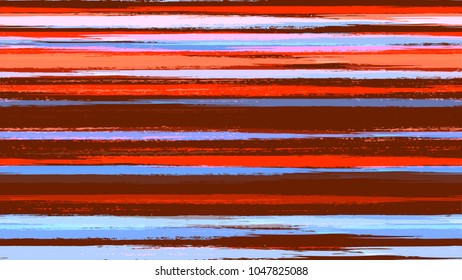Textile Striped Vector Seamless Grunge Texture. Hand Drawn Fashion Seamless Pattern. Painted Watercolor Style Texture. Packaging, Fabric Print Design Pattern.