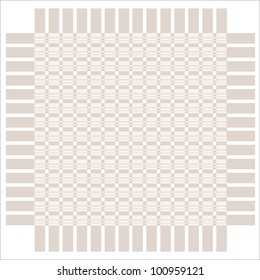textile texture (material cell vector image)