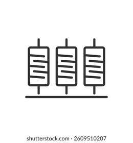 Textile Thread Icon Sign Symbol