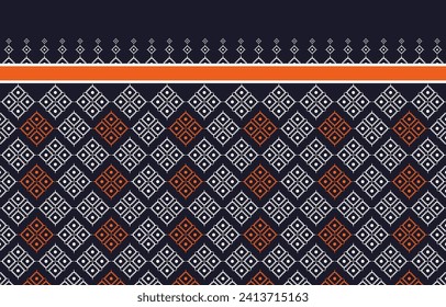 Textile, Vector illustration of fabric pattern or geometry texture modern pattern