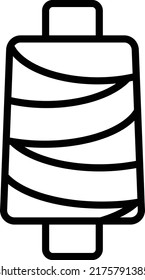 Textile Vector Line Icon Design