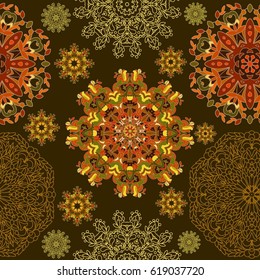 .Textile vector. Oriental vector illustration. Casual fashion background texture. Wallpaper, cloth design, fabric, paper, cover, textile, weave, wrapping.