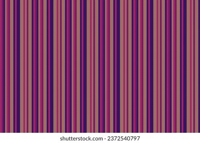 Textile vector stripe of fabric texture vertical with a seamless lines background pattern in violet and orange colors.