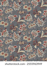 Textile vintage ornaments repeat pattern design vector illustration ready to print