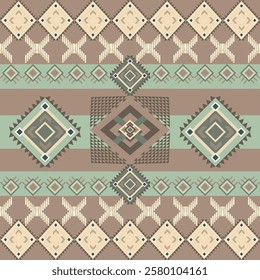 Textile or wallpaper pattern. The pattern is made
out of geometric shapes. You can use it to
decorate a living space or in handicrafts.