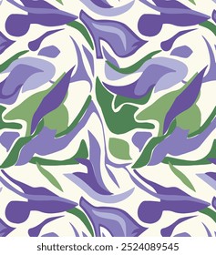 Textile and wallpaper patterns. A printable digital illustration work. Floral Print designs.
