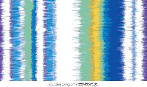 Textile  Washed Digital Watercolor Painting stripe brush seamless pattern background.Boho Camouflage Strokes Tie Dye Batik. Ombre gradient multicolor for surface print ikat gradient tileable wallpaper