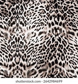 padrão de contador apropriado para têxteis feito de pele de animal selvagem