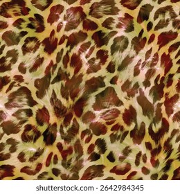 textile-appropriate meterial pattern made of wild animal skin leopard-cheetah