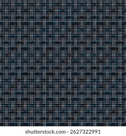 textile-appropriate metering pattern consisting of geometric objects