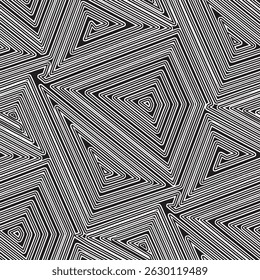 Textile-appropriate metering pattern consisting of geometric (line-dot-triangle) objects