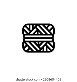 textile,fabric related icon isolated on background