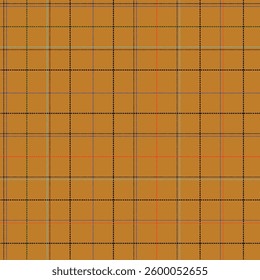 a textile-friendly, repeatable plaid pattern consisting of dashed lines