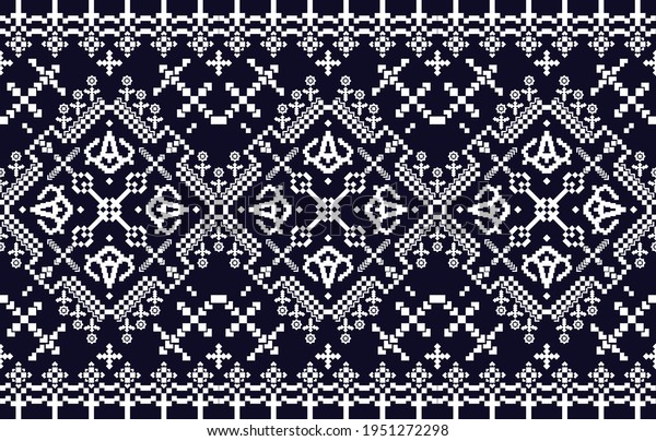 Textiles Geometric Fabric Pattern from a variety of squares.artistic design fashion grunge plaid background EP9.Design for background, carpet, wallpaper, clothing, wrapping, Batik, fabric, Vector.