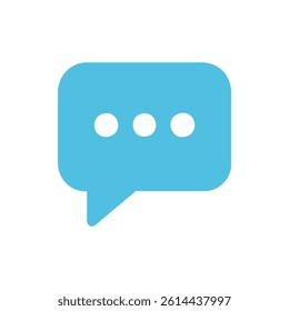 Texting Bubble Icon for Messaging Applications