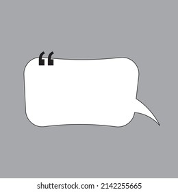 Texting quote icon,symbol and vector,Can be used for web, print and mobile