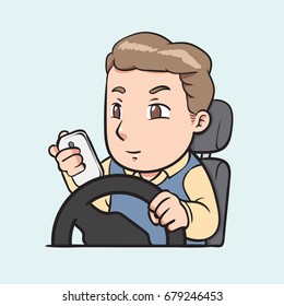 Texting while driving