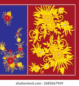 Textil seguro y diseño de estilo digital