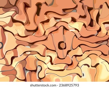 Textural background in orange tonality for textiles or interior solutions. Ceramic backdrop for covers, prints, fashion trends, textures, tiles or posters, business concepts or scrapbooking, wallpaper