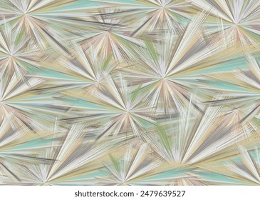 Textural explosion background in pastel tones for textiles or interiors. Colorful rays for business concepts, fashion trends, posters, wallpaper, fabric products, backgrounds or textures, prints, etc.