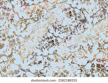 Textural light ornamental backdrop created by butterfly wings for fabrics or covers. Tropical motifs for  business concepts, wallpaper, backgrounds or textures, textiles, prints, tiles, fashion trends