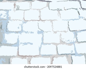 Fondo de piedra textural en tonalidad fría para papel pintado o productos de tela. Estructura de ladrillo para los fondos y texturas, camuflaje, carteles y estampas, textiles, cubiertas, tendencias de moda, etc.