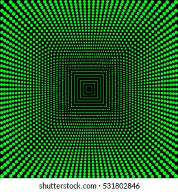 Texture abstract, background. Black and green circle. Vector illustration for web design