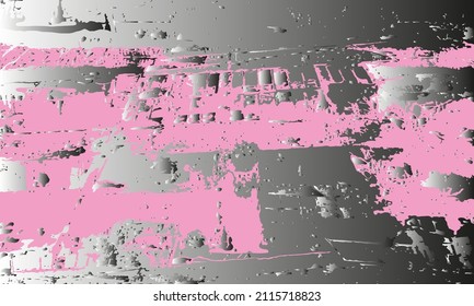 Texture abstract background vector grunge pattern grey and pink colors