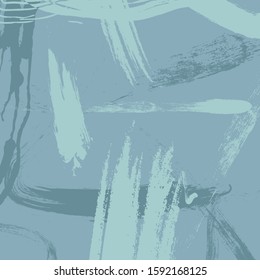 

Texture with abstract brush strokes in grunge style