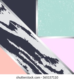 Texture abstract geometric background. Hand drawn  texture with geometric elements. Modern abstract design poster, wallpaper, backdrop.