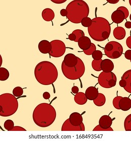 texture with abstract image of the cherries