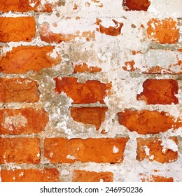 Texture of the abstract old brick wall