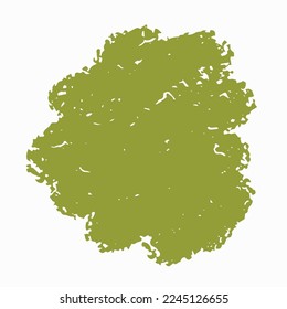 Texture abstract olive green stain.Vector