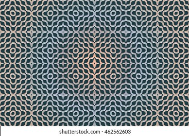 texture abstract pattern of elements of wavy lines on a gray background