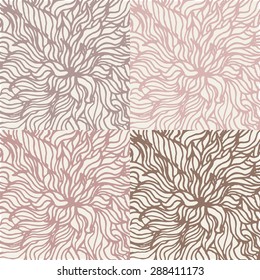 Texture Abstract Romantic Set