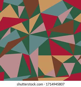 Texture abstract seamless pattern. Trendy colors. Vector image. Can be used for textile prints, stationery, backgrounds and wallpapers