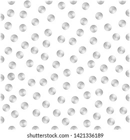 
Texture. Abstraction. Geometric shapes. Contour circles and points. Vector illustration.