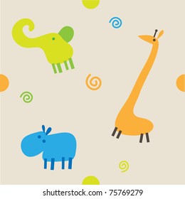 The texture of African animals