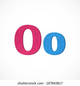 Texture Alphabet with capital and small letters. Vector illustration. Eps10 (Transparency effects).