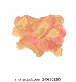 Vector de diseño de fondo de pincel artístico de textura