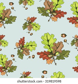 Texture, autumn, branches, oak