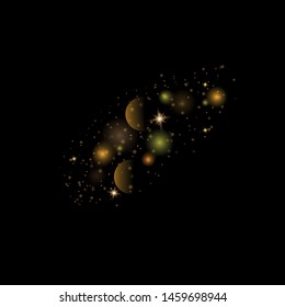 Texture background abstract black. Sparkling magical dust particles. Magic concept. Abstract background with bokeh effect.