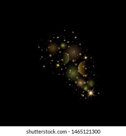 Texture background abstract black. Sparkling magical dust particles. Magic concept. Abstract background with bokeh effect.