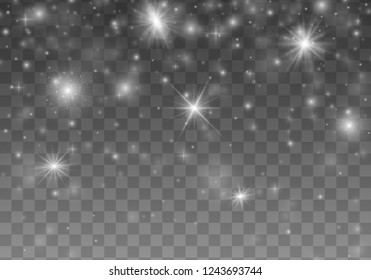 Texture background abstract black and white or silver Glitter and elegant for Christmas. Dust white. Sparkling magical dust particles. Magic concept. Abstract background with bokeh effect.