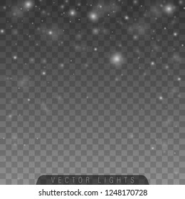 Texture background abstract black and white or silver Glitter and elegant for Christmas. Dust white. Sparkling magical dust particles. Magic concept. Abstract background with bokeh effect.