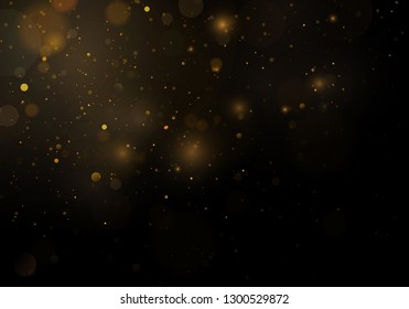 Textura fundo abstrato preto e branco ou prata Glitter e elegante para o Natal. Poeira branca. Partículas espumantes mágicas de poeira. Conceito mágico. Fundo abstrato com efeito bokeh.