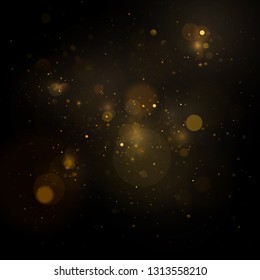Texture background abstract black and white or silver Glitter and elegant for Christmas. Dust white. Sparkling magical dust particles. Magic concept. Abstract background with bokeh effect.